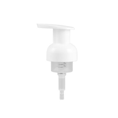 China Non Spill Plastic Foam Pump Hand Soap Foamer Pump 40mm Soap Dispenser For Plastic Bottle Daily Cleaning for sale