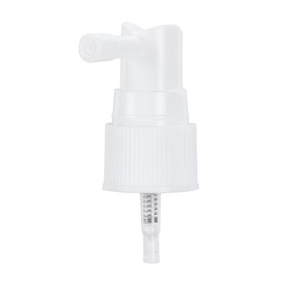 China Non Spill New Design Nasal Spray 18/410 20/410 24/410 Plastic Short Mouth Spray Plastic Pump Nasal Spray With Cap for sale