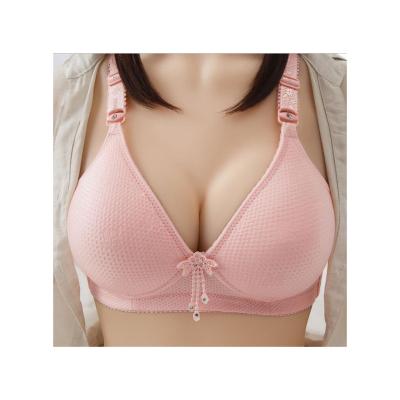 China QUICK DRY Women's Plus Size Sexy Lingerie Bras Crop Top Seamless Lift Up Bralette Wire Free Soft Thin Underwear For Big Breast for sale