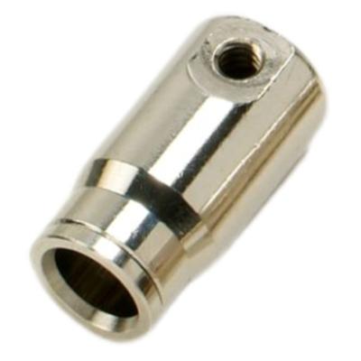 China High Pressure Quick Slip Insert 2 Side Jets Fit Seat End (180) Silver Nickel Plated Copper Cylinder Shape for sale