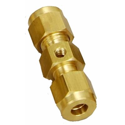 China High pressure using 70kg/cm² ² Rectangular Shape Nickel Plated Copper Lock Screw Fitting Single Side Coupling for sale