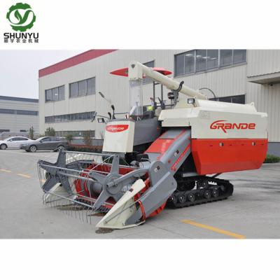 China Similar world 4LZ-5.0Z rice combine rice harvester with cheaper price for sale