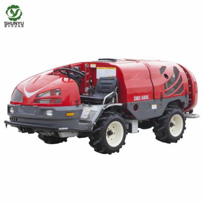 China Agricultural Farms High Clearance Diesel Engine Boom Power Self Propelled Sprayer for sale