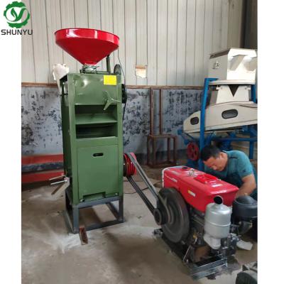 China food & Beverage Plant 12HP-40HP Mini Combine Rice Milling Machine for sale