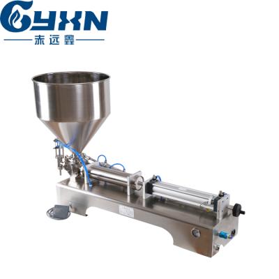 China Best Beverage Price Perfume Filling Machine Semi Automatic Pour Mini Small Full Liquid Bleach 10ml For Sticky Hiney Filling Machine for sale