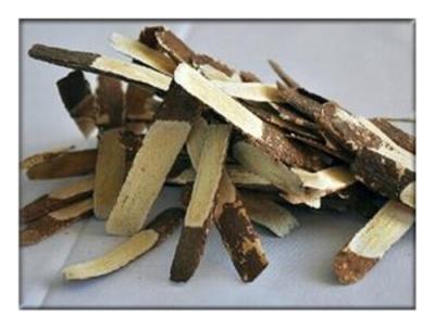 China Hedysari Radix ，manyinflorescaned sweetvetch root for sale