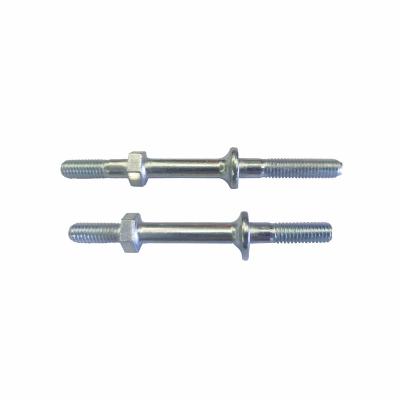 China Healthcare Customization Carbon Steel Double End Support Stud Bolt For Fastening for sale