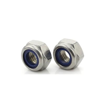 China Water Treatment Custom stainless steel & Carbon Steel Zinc Plated Mylon insert Lock Nut for sale