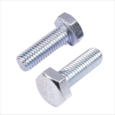 China Stainless steel M3-M12 carbon steel stainless steel zinc plated hex bolt hex flange bolt for sale