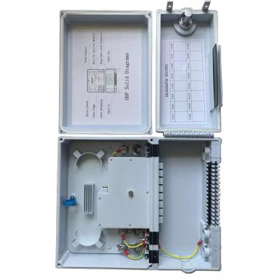 China Indoor Outdoor FTTH Fiber Optic Termination Box FTTH , Telecom Fiber Cable Distribution Box for sale