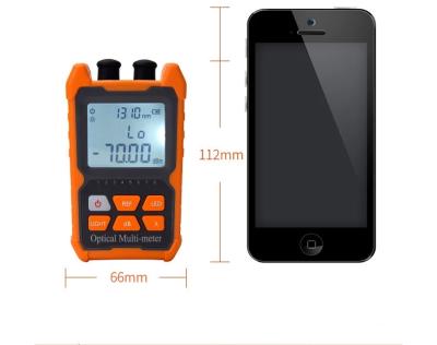 China Mini Multifunction Optical Power Meter 4 in 1 Network Cable Tester 5km Optical Fiber Optical Fault Locator - for sale