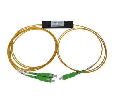 China FTTH 1*2 SC/APC/PC 1310/1490/1550nm FWDM Raw Filter Wavelength Division Multiplexer for sale