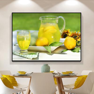 China Waterproof+ECO-Friendly+High Definition Modern Restaurant Decoration Flower and Fruit Painting Porcelain Painting Creative Hanging Crystal Painting for sale