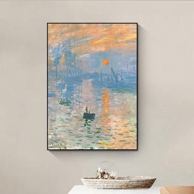 China Waterproof+ECO-Friendly+High Definition Van Gogh Monet Abstract Electric Meter Box Vertical Switch Painting Electric Hanging Decorative Painting for sale