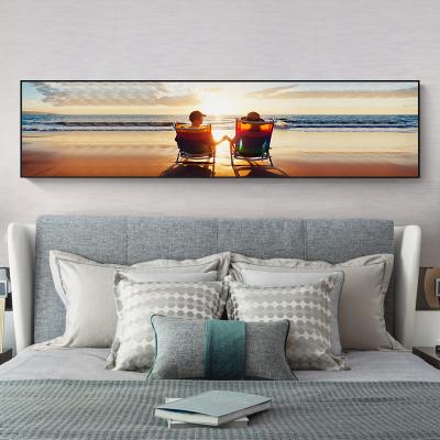 China Modern simple background wall Waterproof+ECO-Friendly+High definition bedroom decoration painting bedside wall hanging banner sea for sale