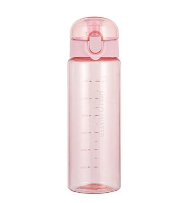 China 780ml Sustainable Plastic Water Bottle For Drinking Sport Tea Coffee Cup Portable Kitchen Tools Kids Water Bottle For School Transparent for sale