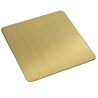 China Build Luxury Colored 304 Stainless Steel 304L 316 316L Decorative Sheets And Plates for sale