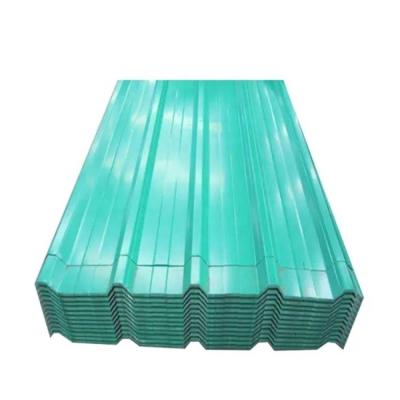 China Galvanized Corrugated Steel Sheet PPGI Color Roofing Sheet Prepainted Galvanized Corrugated Steel PPGI Sheet for sale