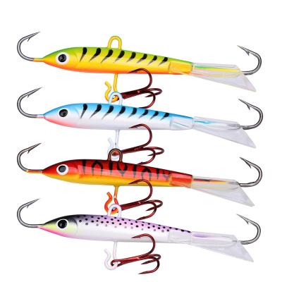 China Ice Fishing In 8.3mm/17g China Fishing Tackle Metal Ice Stock Jig Fishing Ice Jigs Lures Winter Ice Fishing Lure 3.15in/0.64oz for sale