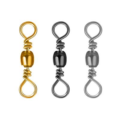 China Fsihing Tackles Hot Sale High Quality Stainless Steel Whole Bearing Ball Bearing Fishing Swivels for sale