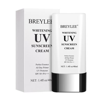 China BREYLEE WHHITENINGG SUN PROTECTION CREAMUV UV Sunscreen 40ml BY1749 for sale