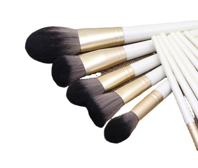 China High Quality Synthetic Fiber Makeup Brush Set Makeup Brush 12pcs Cosmetic Sensitive Brushes for sale