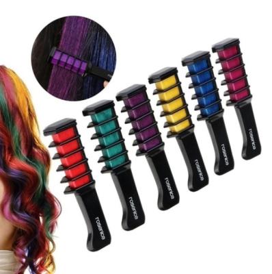 China Hair Dye Fast Color Temporary Hair Chalk Comb ES-001 for sale