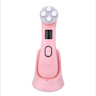 China Anti Wrinkle Lifting Home RF Anti-Puffiness Machine Facial Massager Radio Frequency For Skin Tightening Massager RF Device for sale