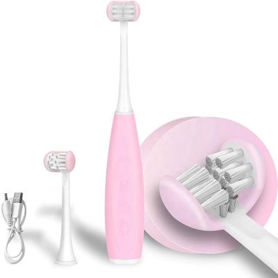 China 2020 NEW SOFT-BRISTLED INTELLIGENT BATTERY USED SONIC U-SHAPED Electric Toothbrush For Kids for sale