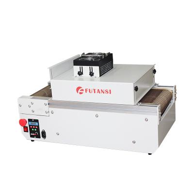 China Medicine Processing Industry Processing Solutions Manufacturer Auto UV Led Belt Dryer Conveyor Processing Systems For Silk Screen for sale