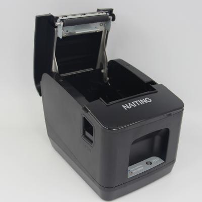 China From Shanghai Naiting 2021 New Cheap Black And White Brand Receipt 80MM USB+ Lan Thermal Printer for sale