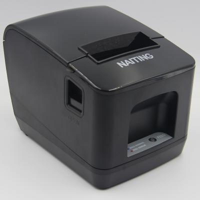 China Black And White Ethernet Naiting Brand POS 80mm Thermal Receipt Printer for sale