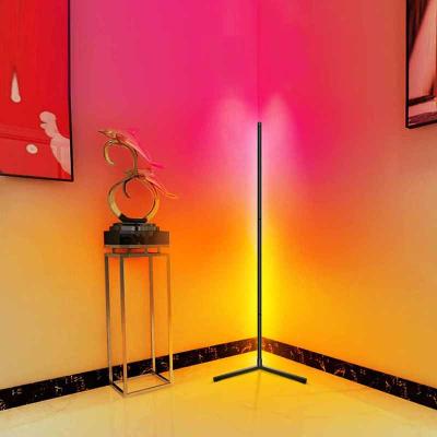 China DIY Floor Atmosphere Lamp Modern Detachable Minimalist Led Corner Floor Lamp For Living Room Decor for sale