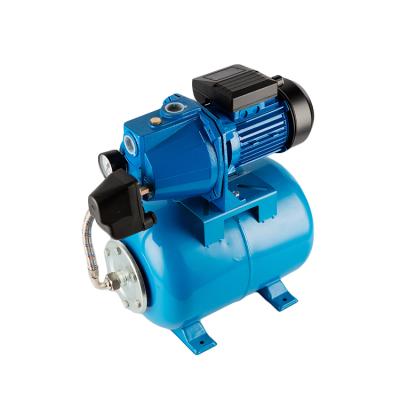 China Commercial Outdoor Automatic Booster System Pump Buildings AUTOJET-100S 1hp Pumping Machine with 24L Pressure Tank for sale