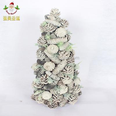 China Wholesale Eco-friendly Christmas Decoration Set Luxury Pine Cones Ornament 3d Artificial Christmas Tree Christmas Wreath for sale