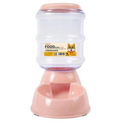 China Automatic Pet Products 2 in 1 Automatic Dog Feeder Cat Dog Bowls New Design Pet Feeder Bowl Pet Water Bowl for sale