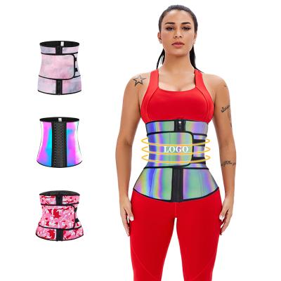 China Antibacterial Women Bulge Belts Hot Body Shaper After Birth Belly Burner Waist Trainer Fat Trimmer Slim Postpartum Corset for sale