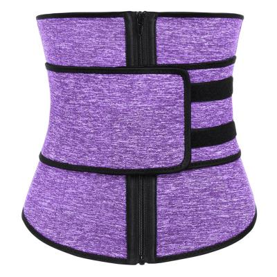 China Antibacterial Top Tummy Control Waist Trainer Neoprene Design Single Belt Trainer for sale