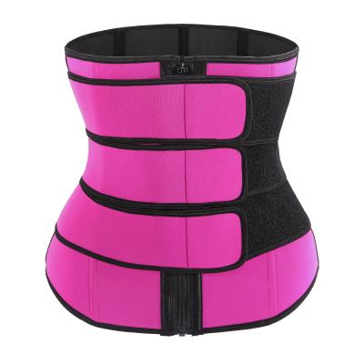 China 2020 Antibacterial Create Your Own 3 Belts Rise Printing Corset Trainerswaist Waist Trainer for sale