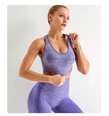 China Breathable Custom Logo Yoga Sets Slimming Clothes For Women Women Yoga Suit Seamless for sale