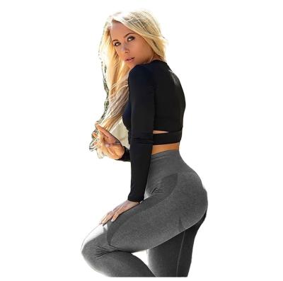 China High Quality Breathable Polyester Yoga Pants Butts Push Up Clothes Legs Slimming Panty for sale