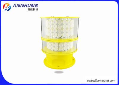 Chine Le voyant d'alarme de clignotant de lumières/avions de la grue à tour LED aluminium de moulage mécanique sous pression à vendre