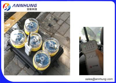 China LED-/NVG-IR LED 850nm Solarflughafen-Beleuchtung/tragbare Nothubschrauber-landeplatz Hubschrauber-Landeplatz Beleuchtung mit Tragekoffer zu verkaufen