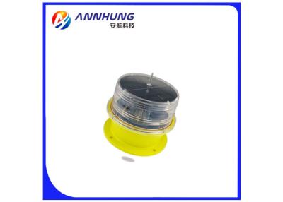 China 20fpm Solar Powered Aviation Lights LED Aviation Obstruction Type for sale