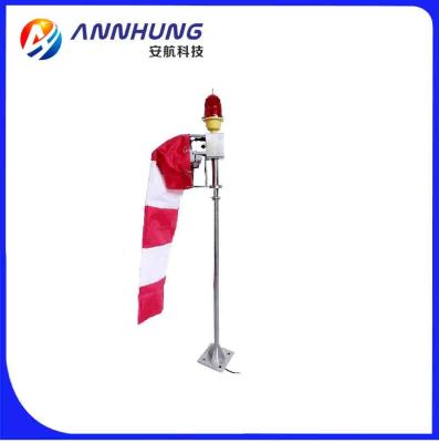 China El cono de viento de luces de aterrizaje del helipuerto, blanco rojo, helipuerto internamente iluminó el indicador luminoso del viento en venta