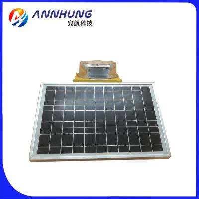 China 35W 20000cd 20FPM 40FPM Solar Aviation Obstruction Light for sale