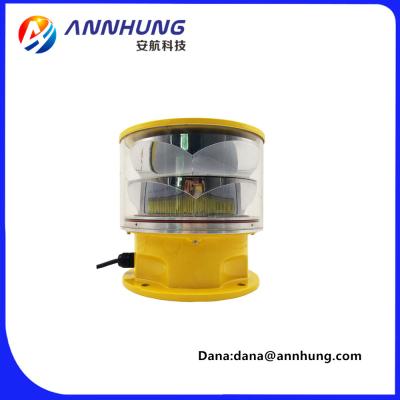 Chine Lentille imperméable ICAO 2000cd de polycarbonate de voyant d'alarme des avions IP66 à vendre