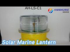 Navigation Solar Marine Lantern Beacon Light 20FPM LED PC Housing IP68