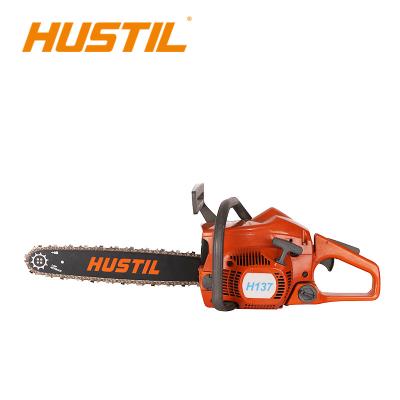 China H137 2-Stroke Guide Bar Chainsaw Gas Power Chainsaws for sale