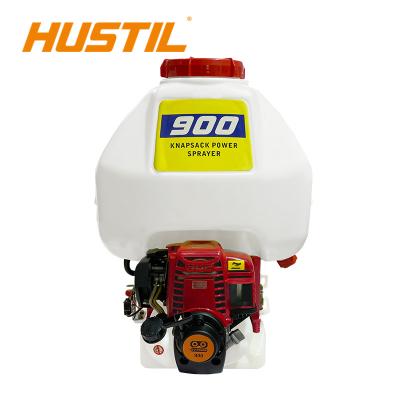 China Farms HUSTIL 900 Oil Knapsack Sprayer Power Agricultural Sprayers for sale